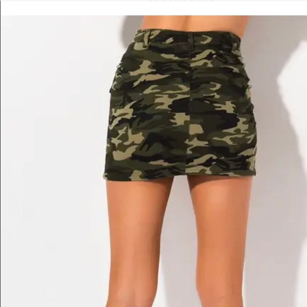 ✨camo skirt